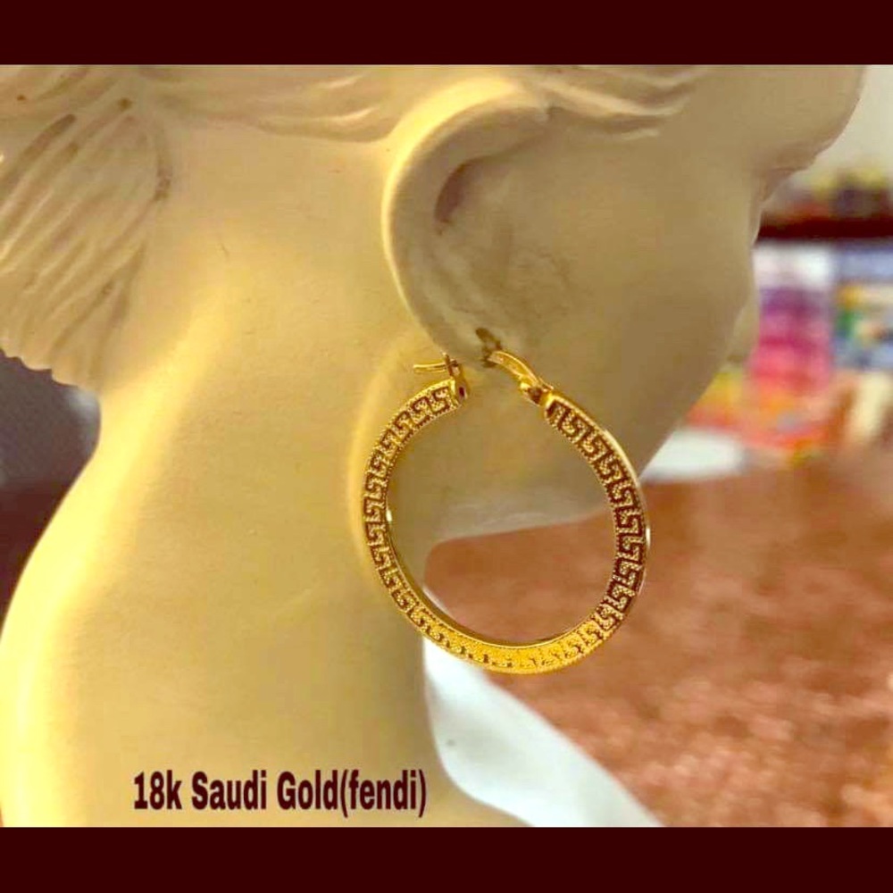 Fendi 18k real saudi gold